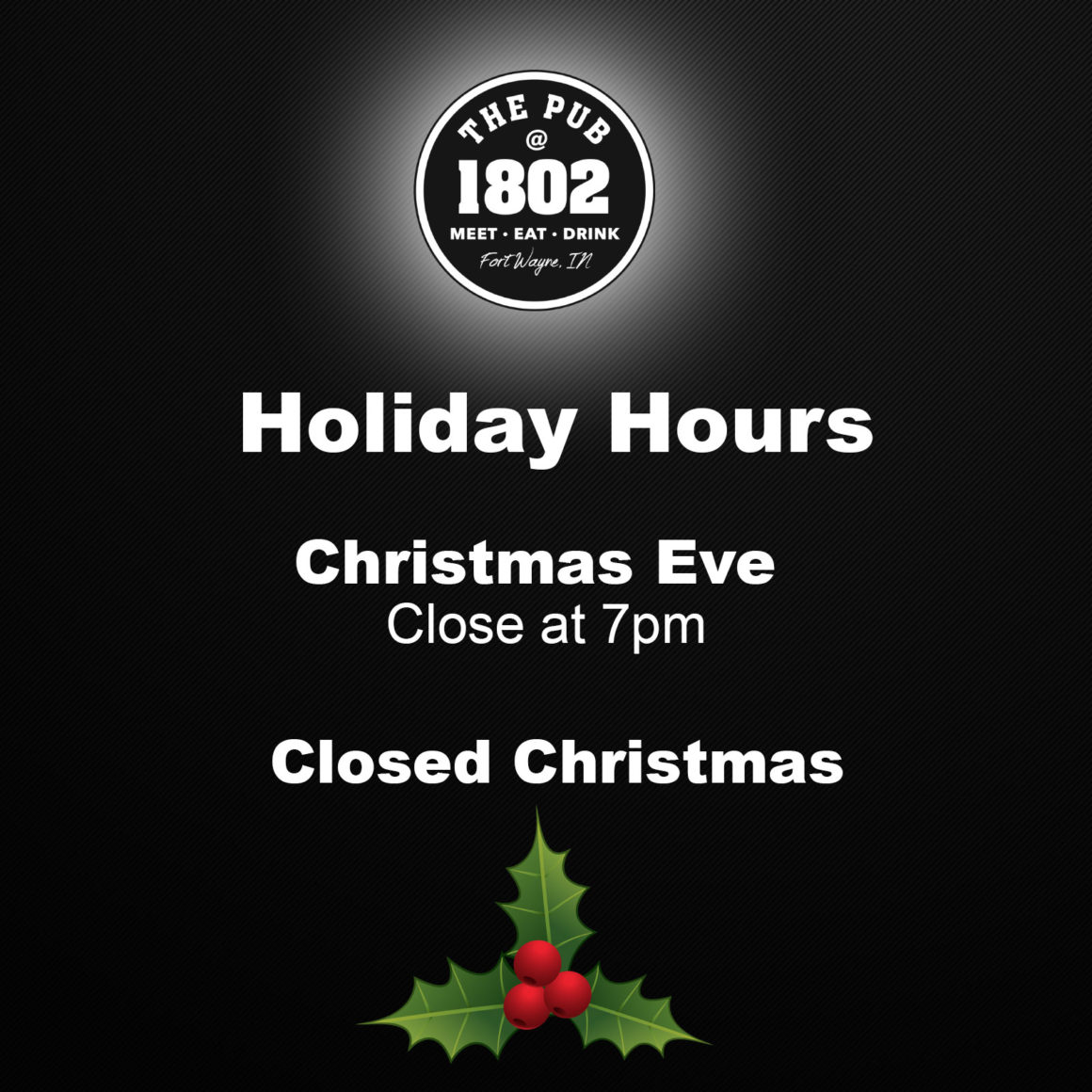 Christmas Hours