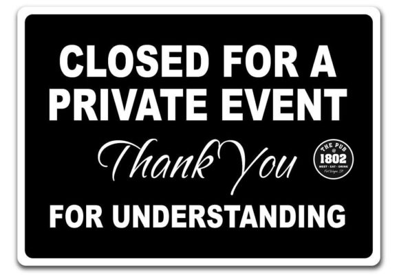 Closed December 16 – Christmas Party