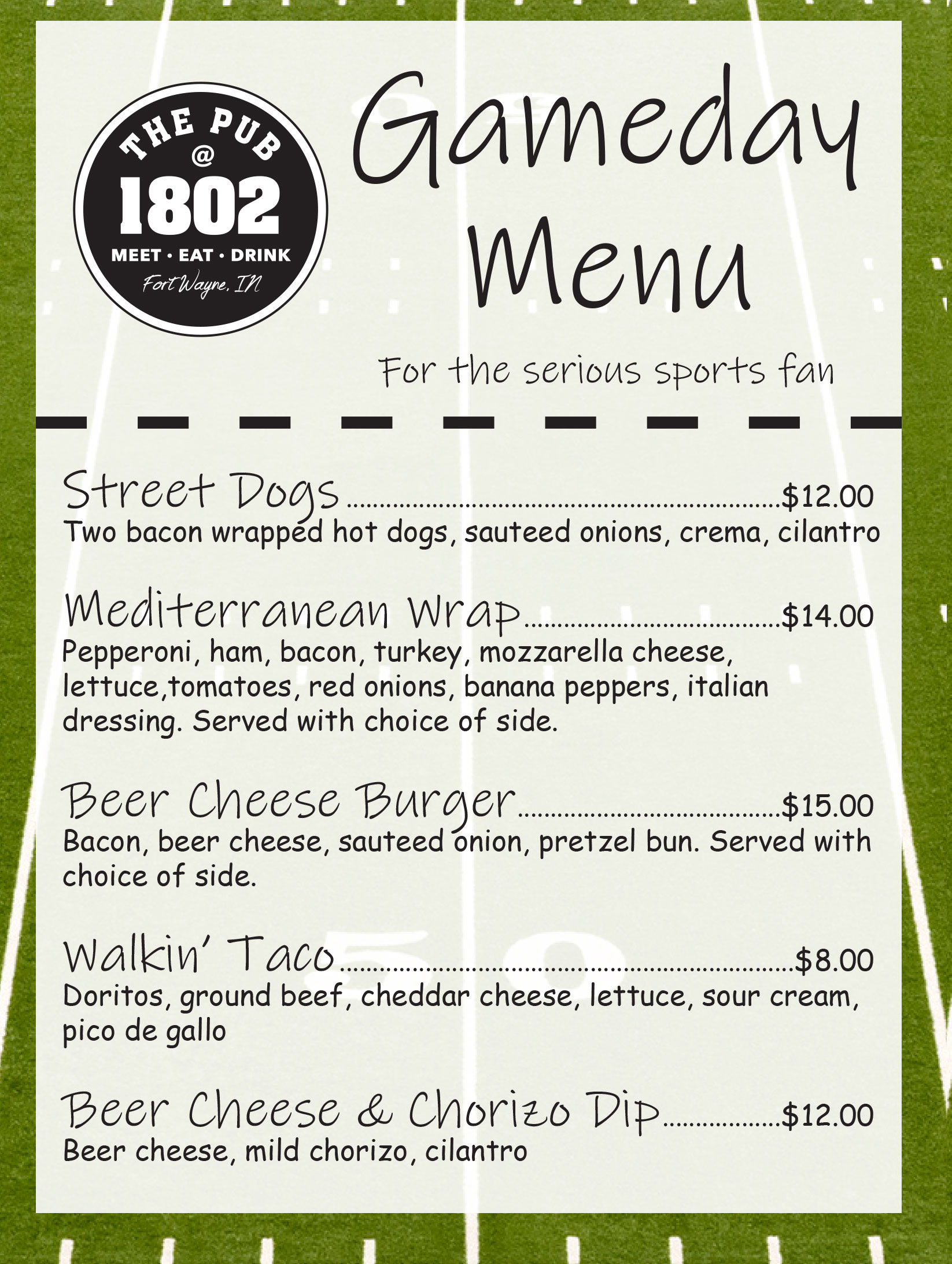 Pub1802-Football-Menu-2025