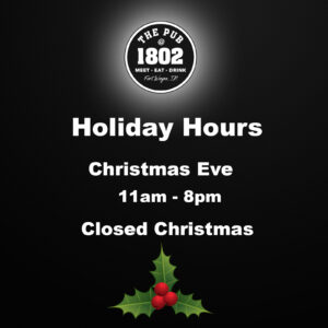 Holiday Hours 2025